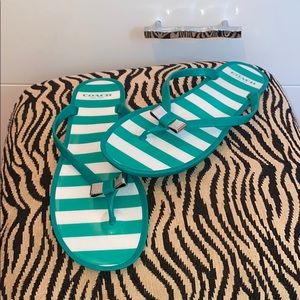 Coach Flip Flops